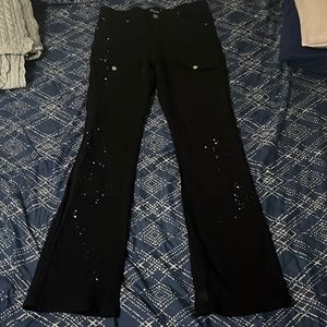 Swish studios flare out pants.